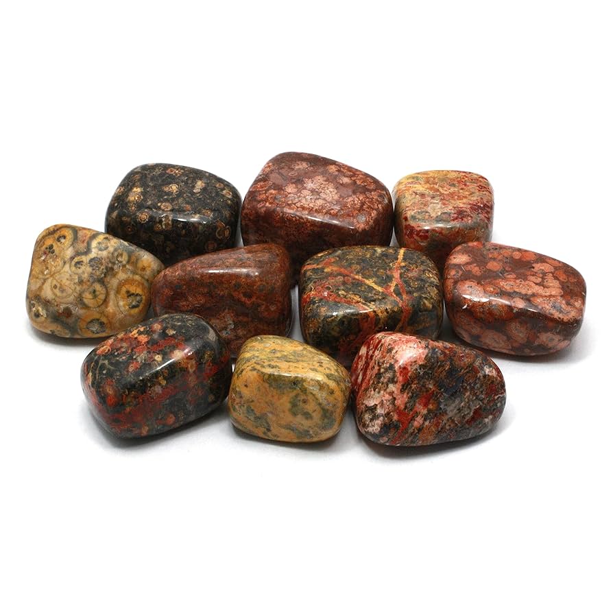 no。020   tourmaline × jasper Amazon.com: CrystalAge Leopard Skin Jasper Tumble Stone (20